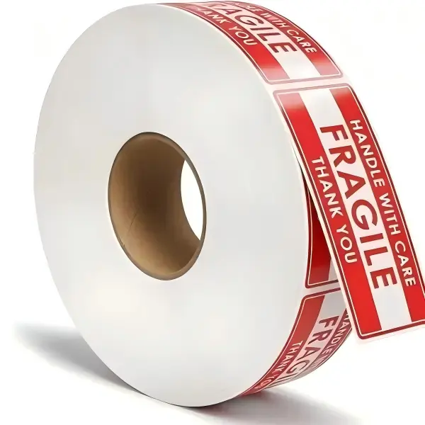 1x3 fragile handle with care warning stickers