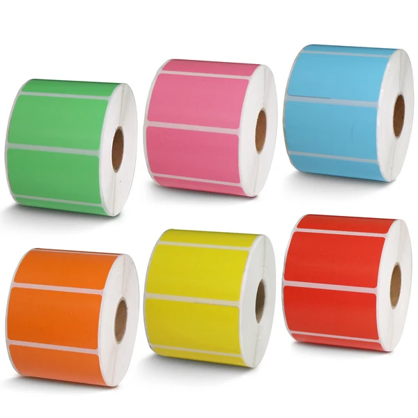 Color Border Blank Name Tag Labels