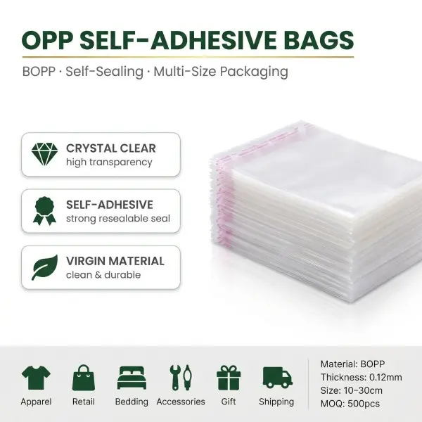 OPP Self-Seal Bags